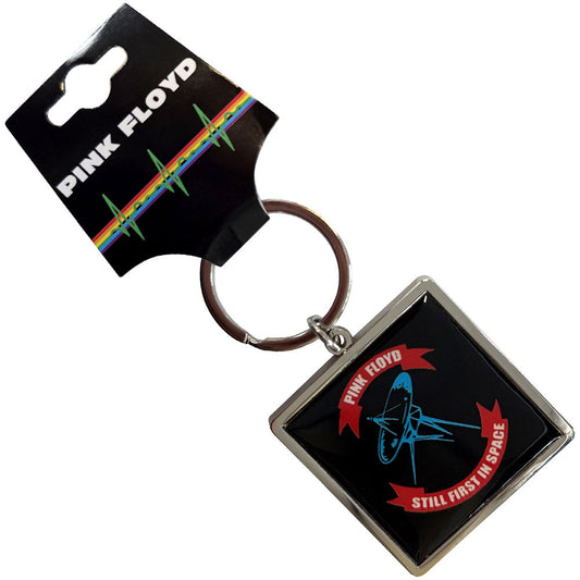 First In Space Metal Key Chain