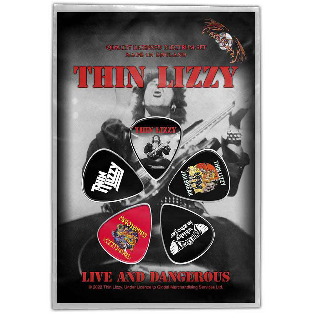 Thin Lizzy Live & Dangerous Guitar Pick
