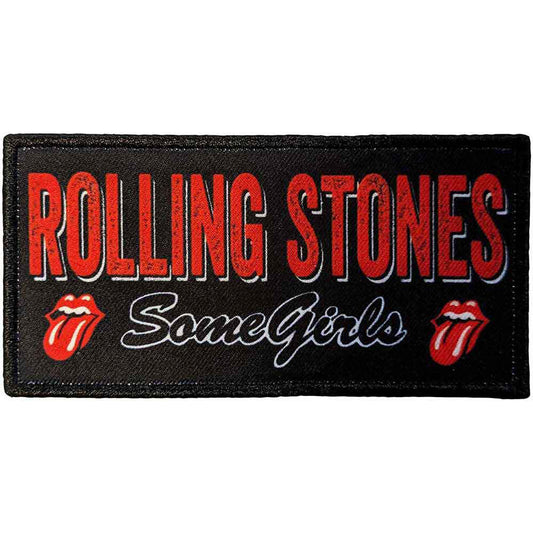 Rolling Stones Some Girls Logo Woven Patch