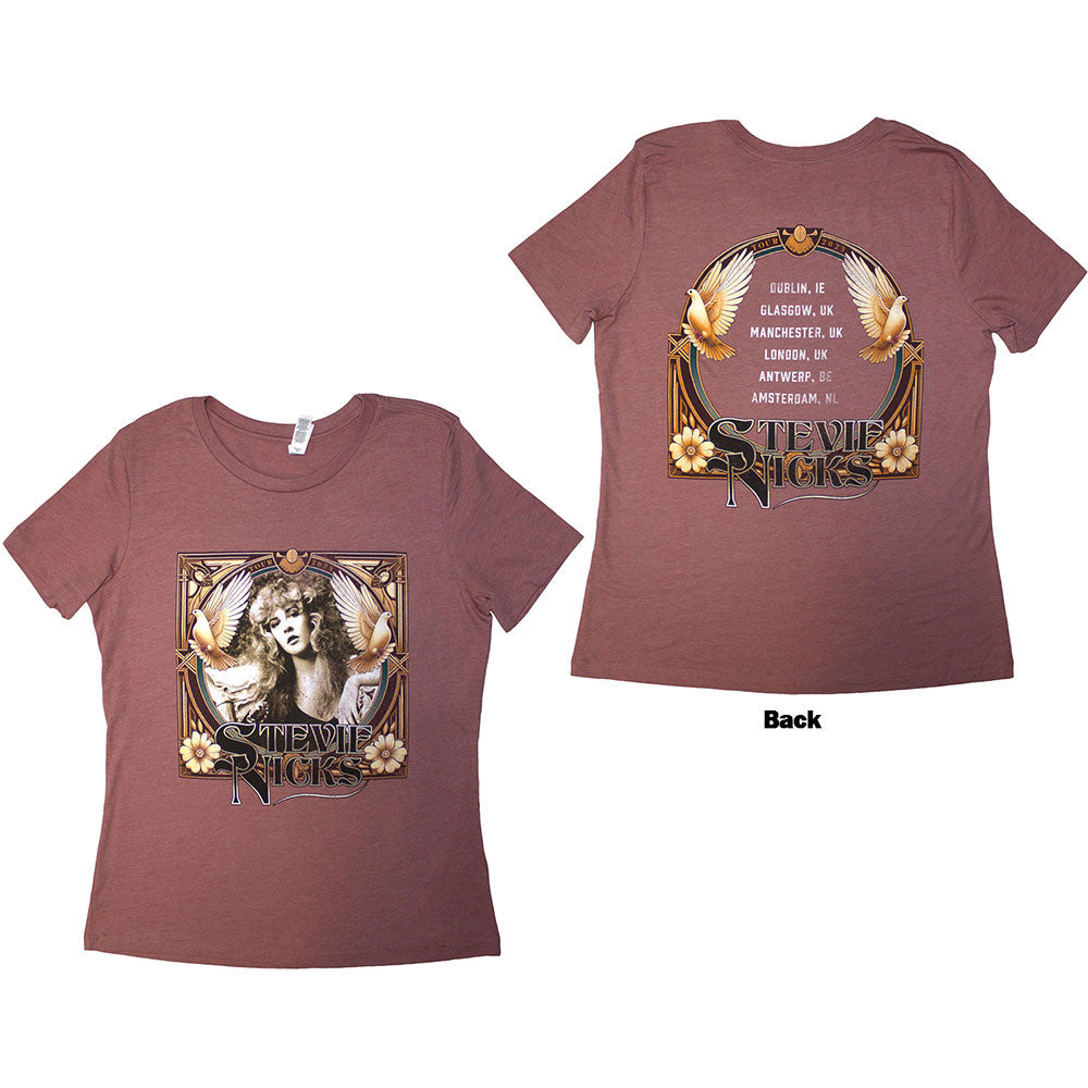 Stevie Nicks Tour '24 Retro Photo T-shirt