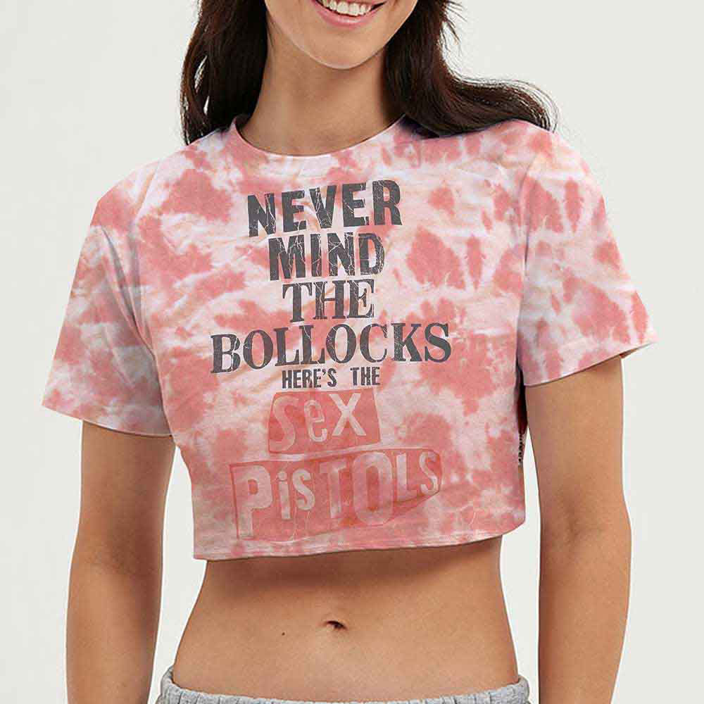 Sex Pistols Never Mind The Bollocks Stone Wash Girls Jr Front
