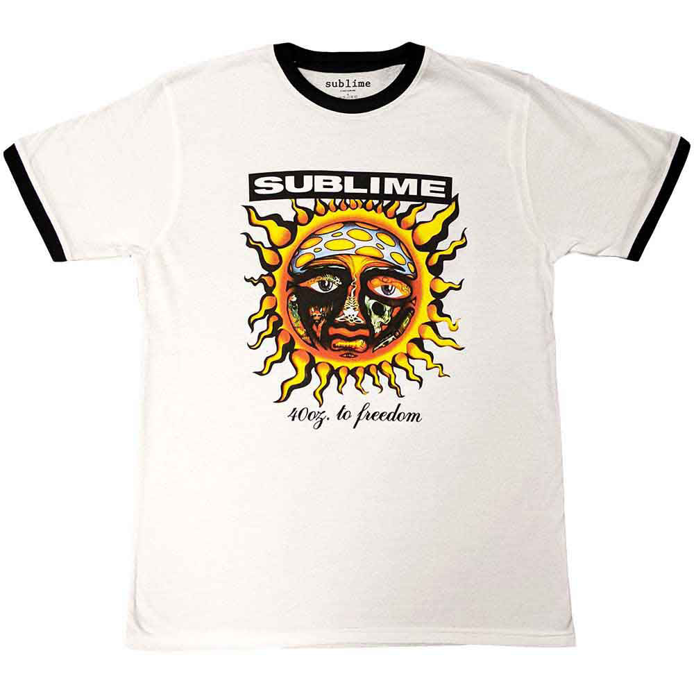 Sublime 40oz. To Freedom T-shirt 458493 | Rockabilia Merch Store