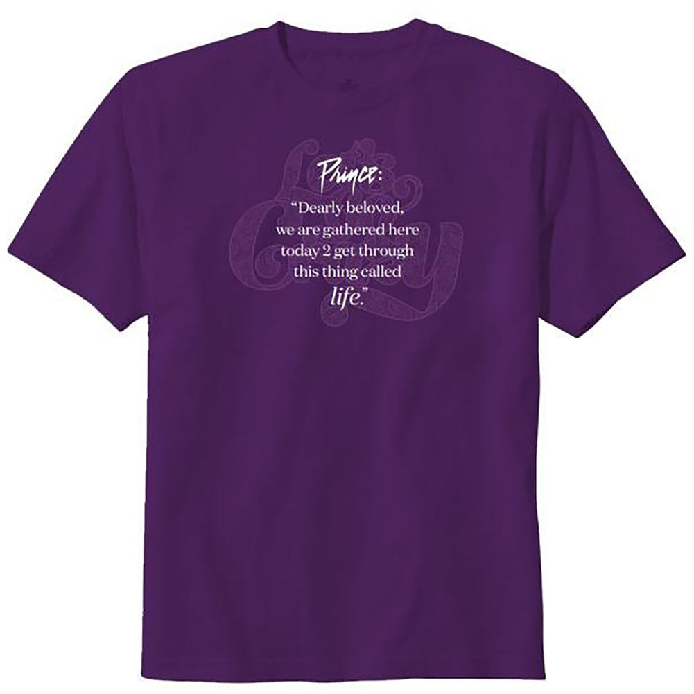 Dearly Beloved Tee (Purple) T-shirt