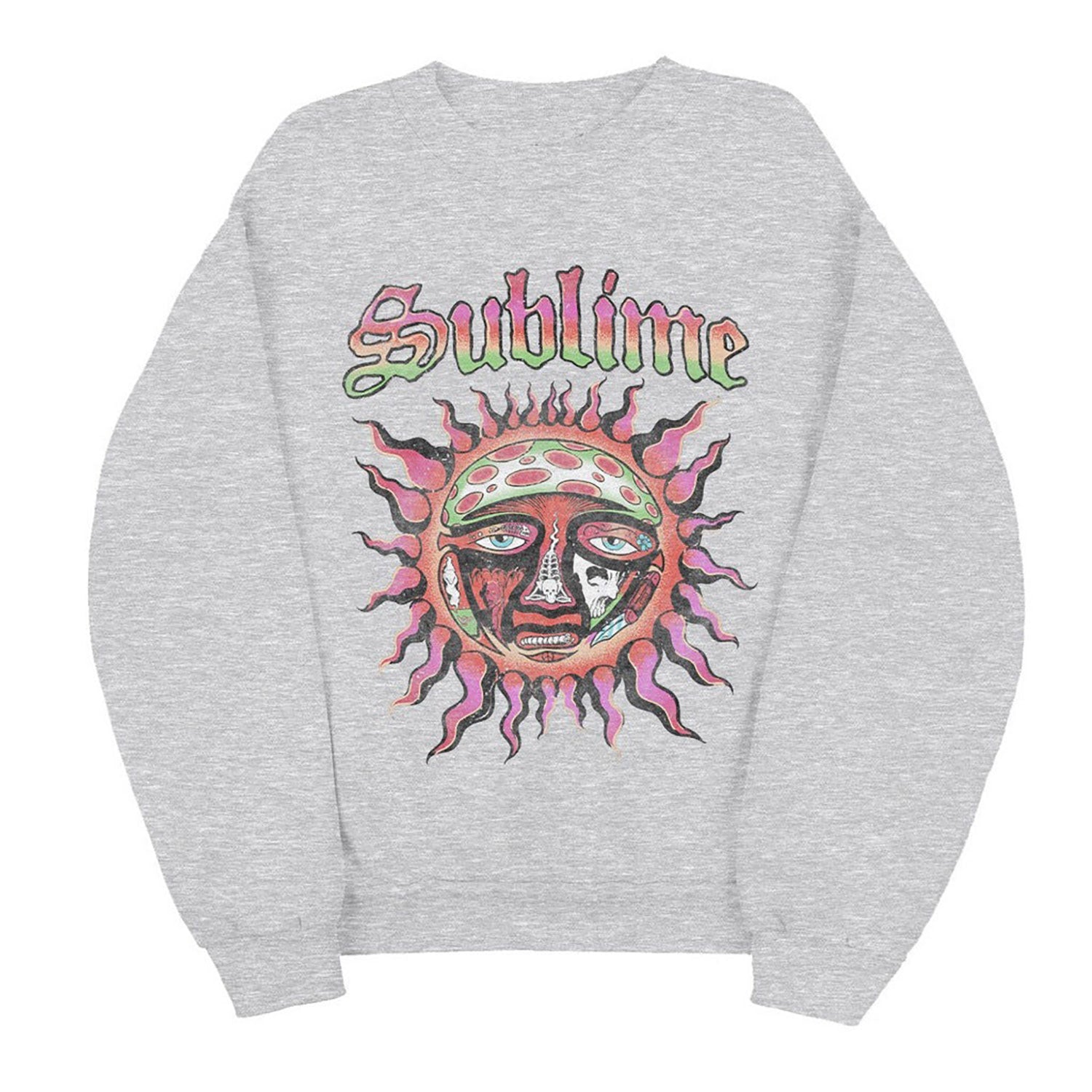 Sublime Sun Logo Crewneck Sweater Sweatshirt