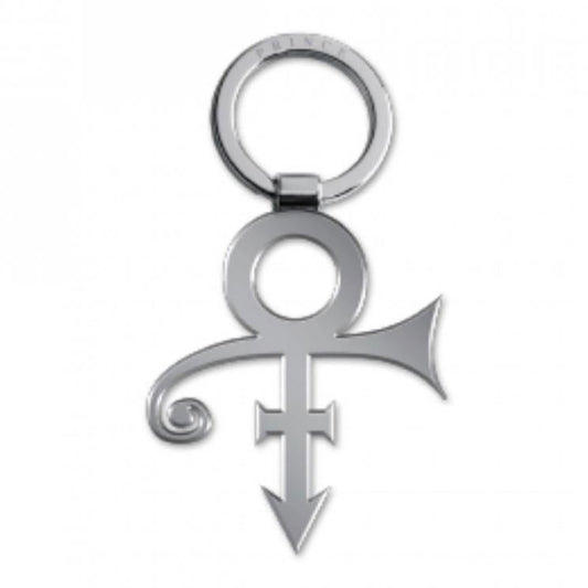 Prince Silver Love Symbol Keychain Metal Key Chain