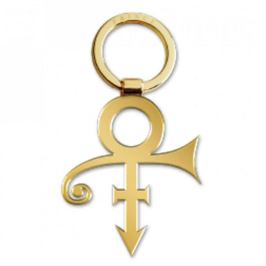 Prince Gold Love Symbol Keychain Metal Key Chain