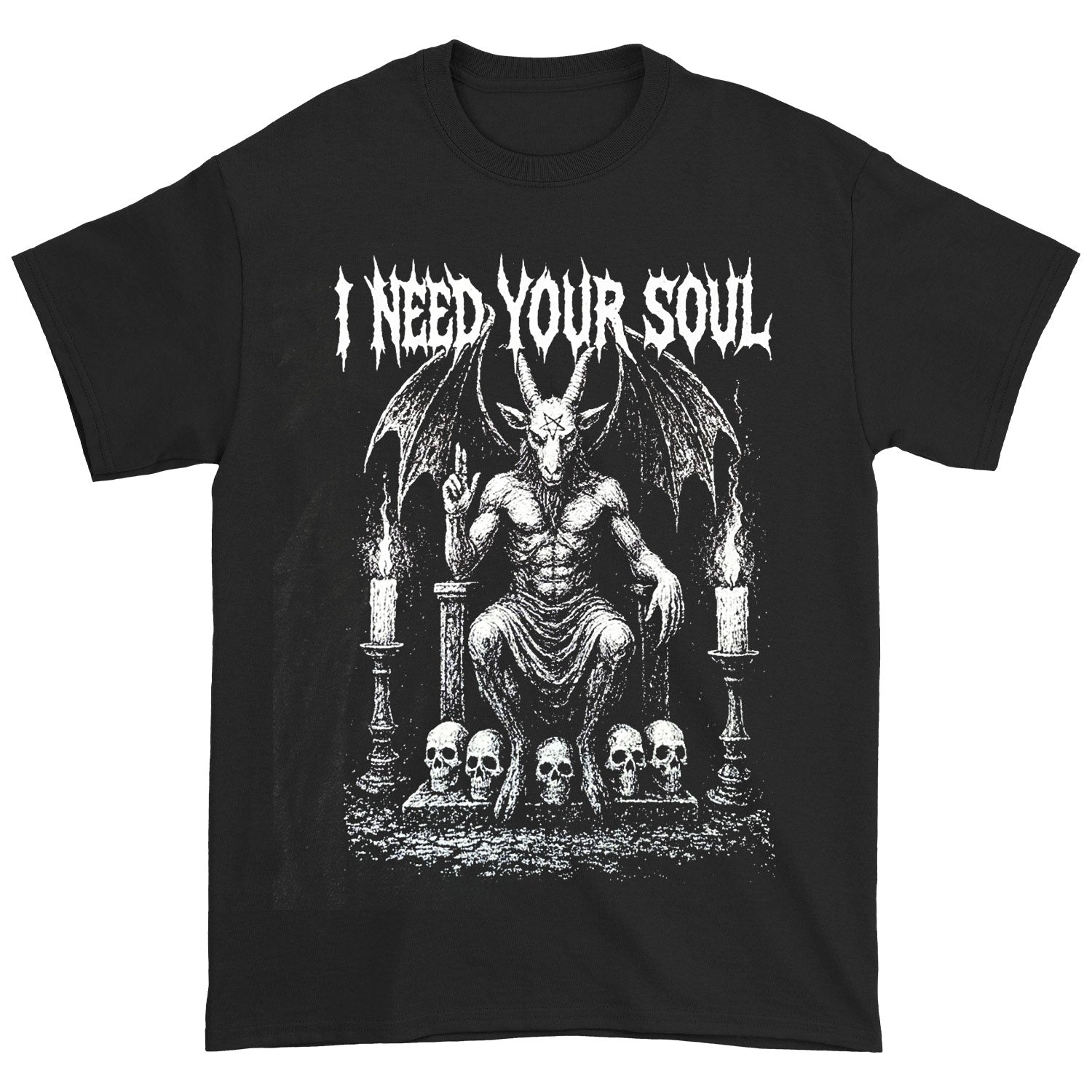 Baphomet On The Throne T-shirt