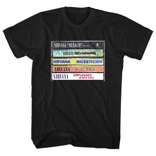 Nirvana Cassette Tape Tee T-shirt