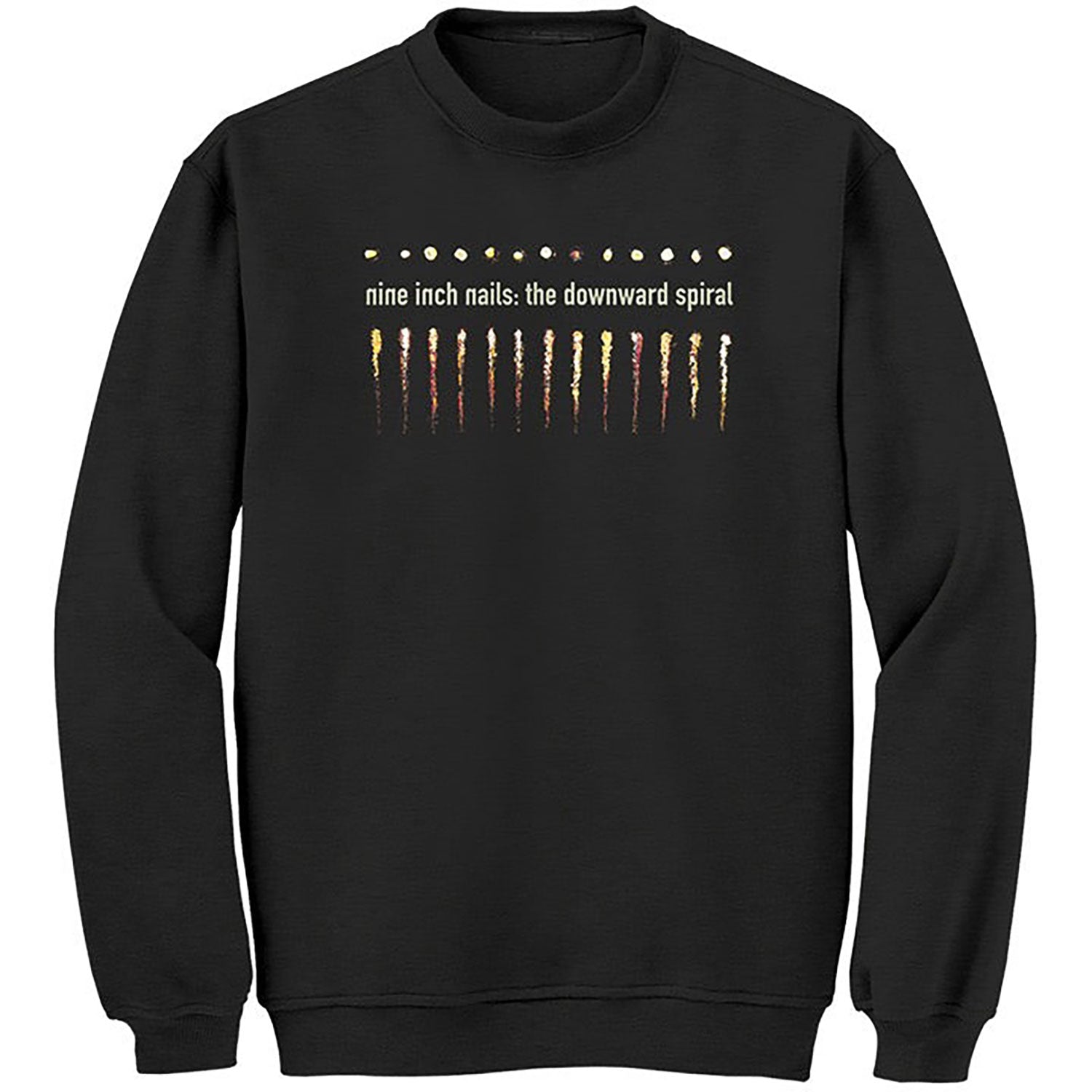 Nine Inch Nails Downward Spiral Crew Fleece Sweatshirt