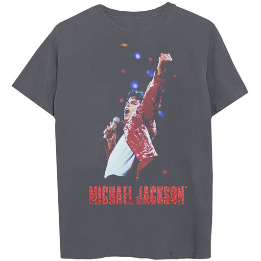 In Concert Red Jacket Photo Tee T-shirt