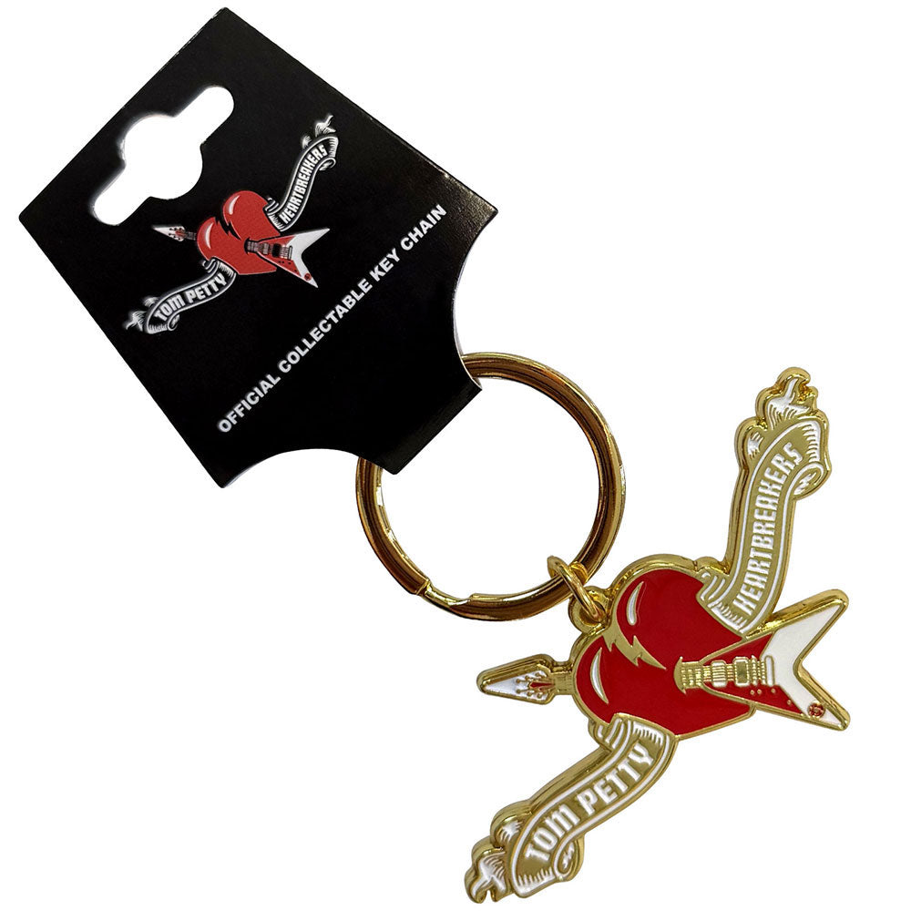 Tom Petty & The Heartbreakers Heart Logo Metal Key Chain