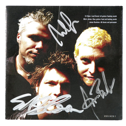 Crossfade Autographed Falling Away CD Booklet (CD Booklet Only!) CD Back