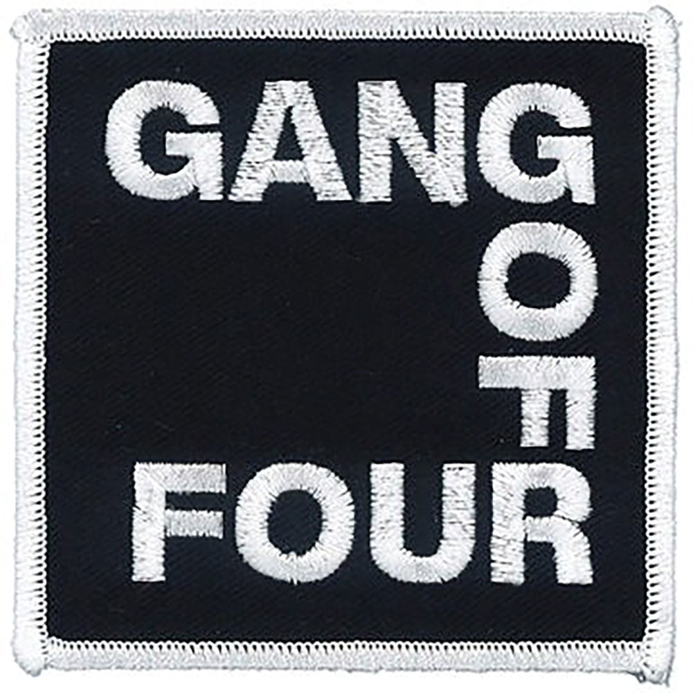 Gang of Four Logo Embroidered Patch