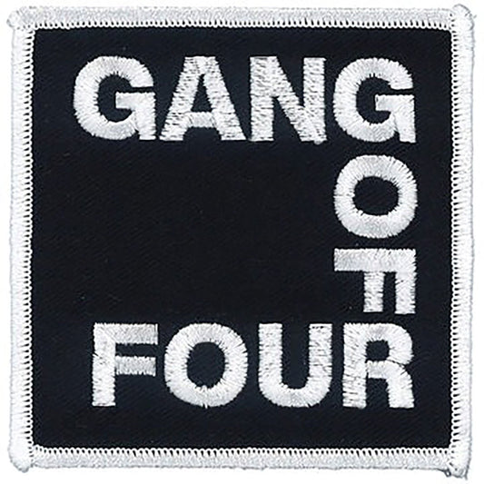Gang of Four Logo Embroidered Patch