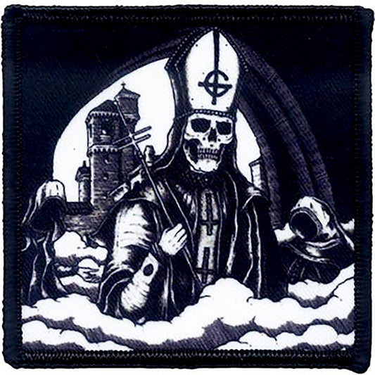 Ghost Secular Embroidered Patch Front