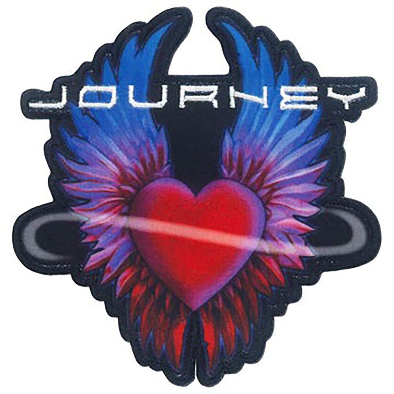 Heart Embroidered Patch