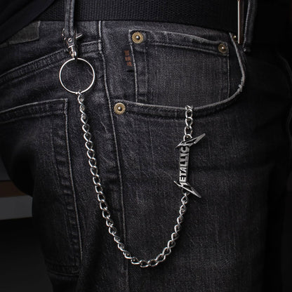 Logo Wallet Chain Tri-Fold Wallet