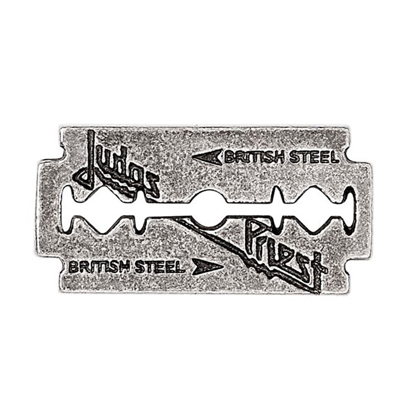 Judas Priest Razorblade Pin Badge Pewter Pin Badge