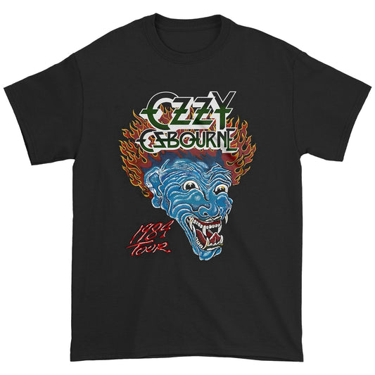 Ozzy Osbourne Blue Demon T-shirt Front