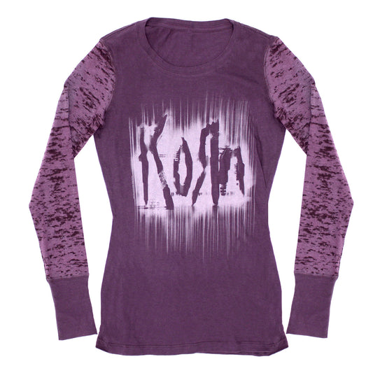 Purple Logo Junior Top