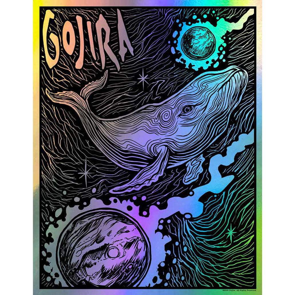 From Mars To Sirius by Vertebrae33 (Rockabilia Exclusive) Limited Screenprint
