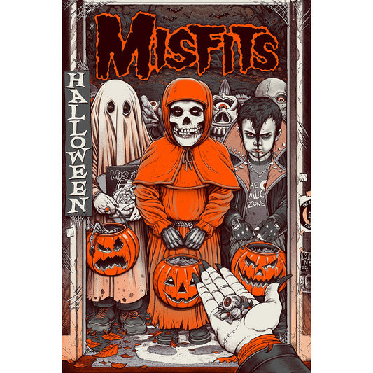 Halloween by Florian Bertmer (Rockabilia Exclusive) Limited Screenprint