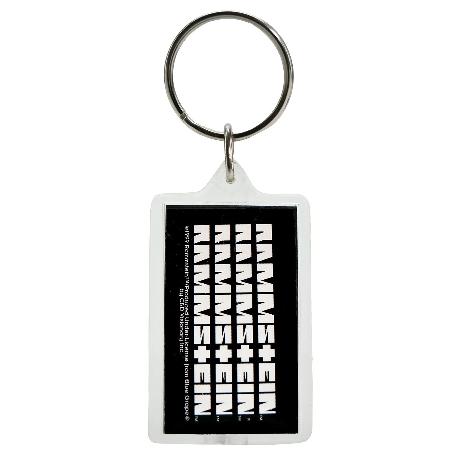 Rammstein Stacked Logo (Very Rare - Only 1 Available) Plastic Key Chain