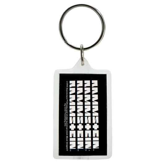 Rammstein Stacked Logo (Very Rare - Only 1 Available) Plastic Key Chain