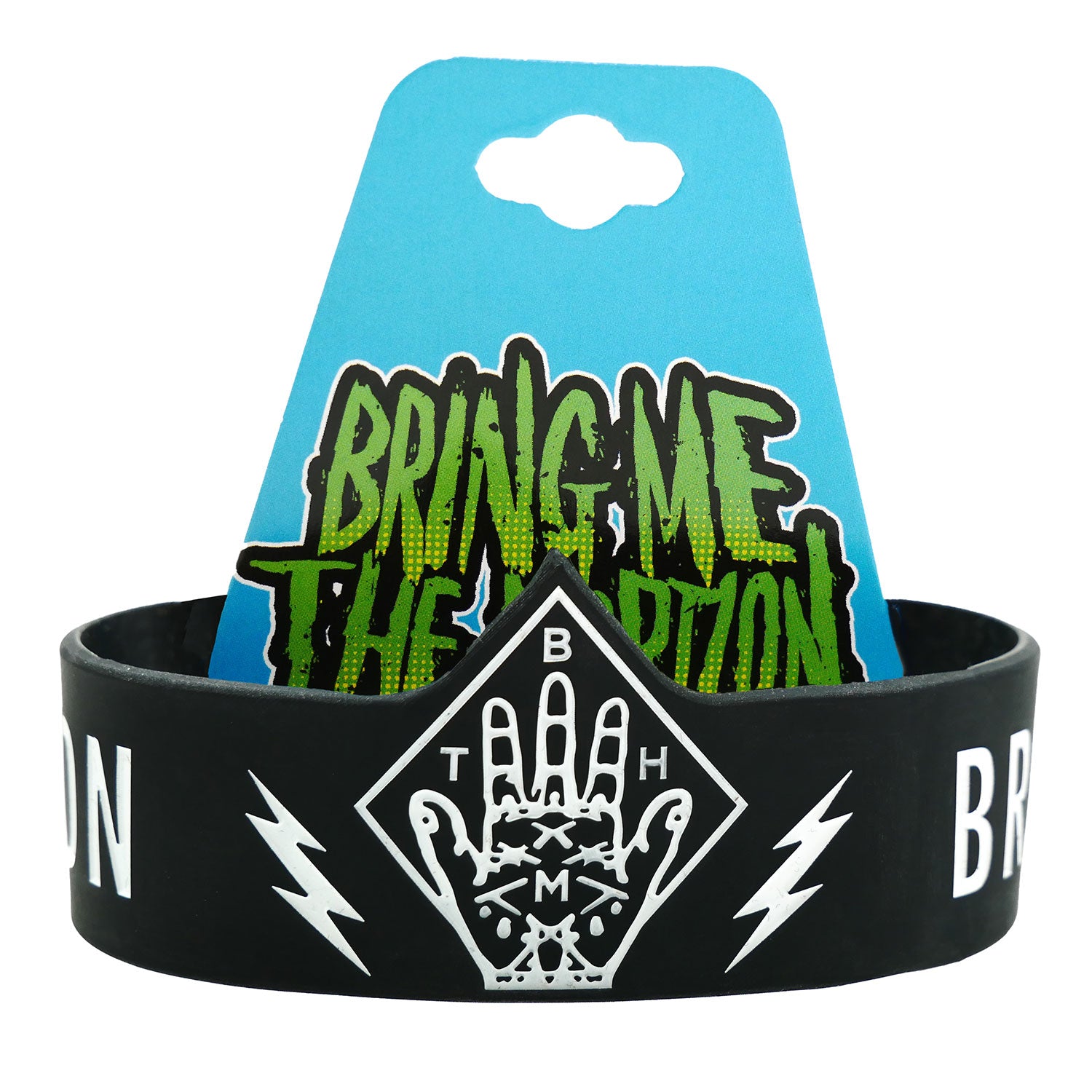 Lightning Palm Rubber Bracelet