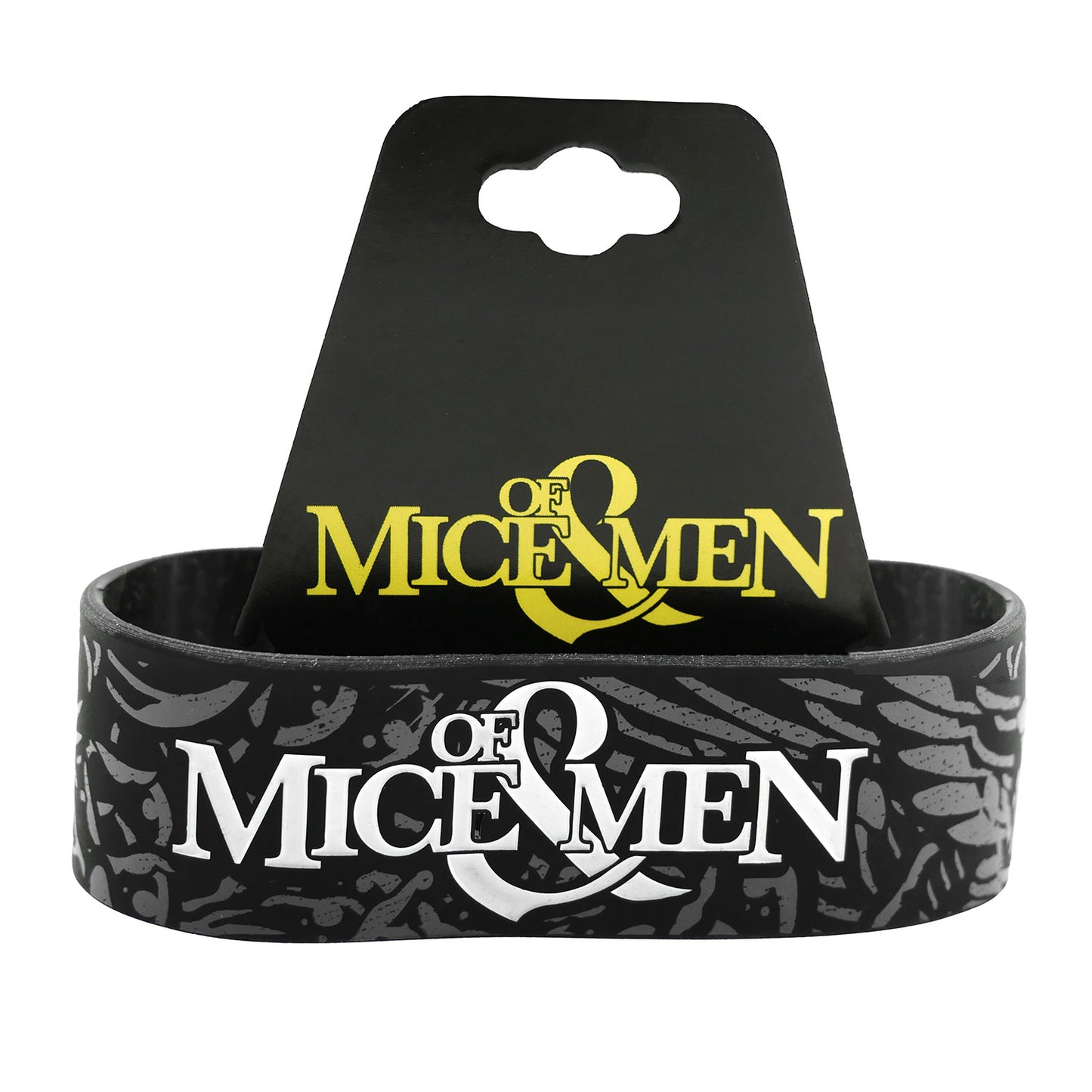 Grey Rubber Bracelet