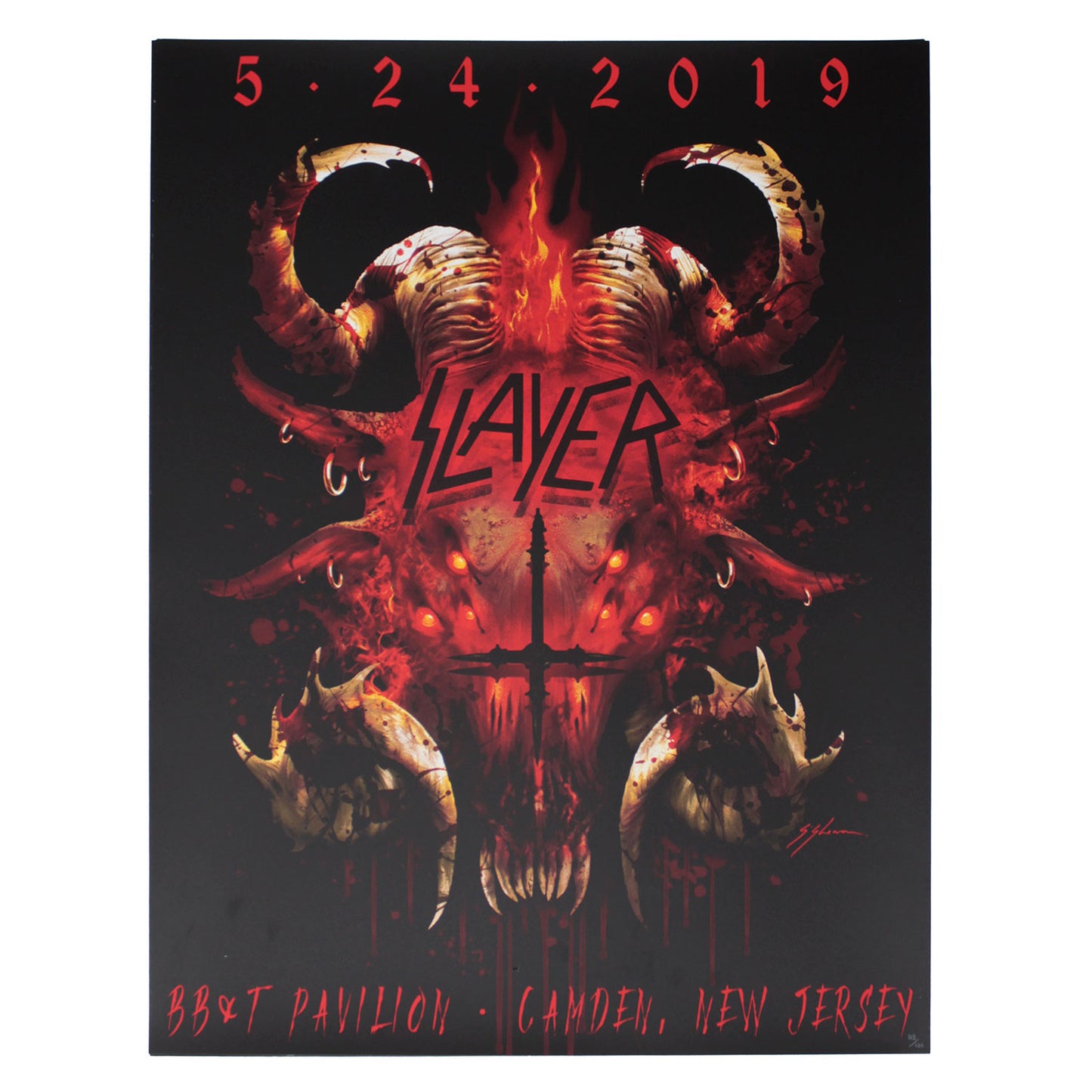 5.24.2019 Camden, New Jersey by Sam Shearon Limited Screenprint