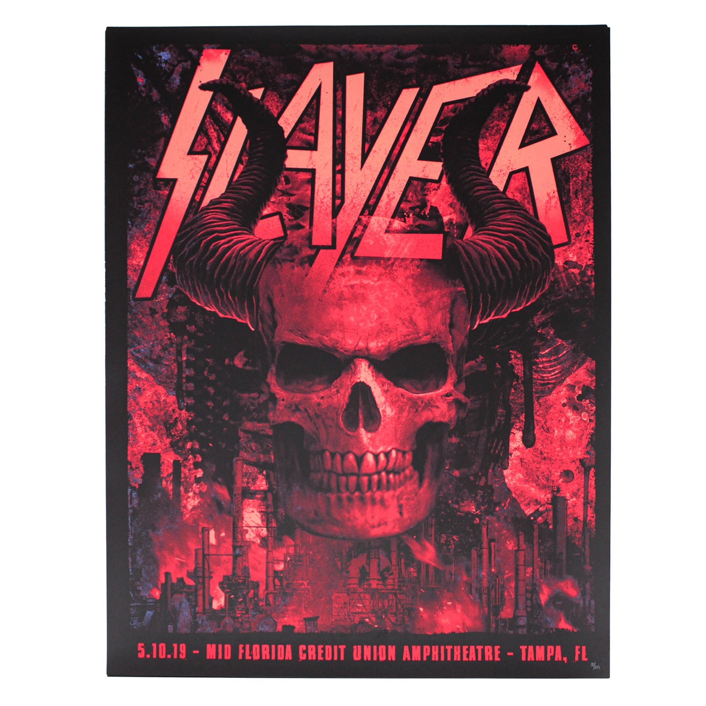 5.10.19 Tampa, FL by Ron Ransom Limited Screenprint