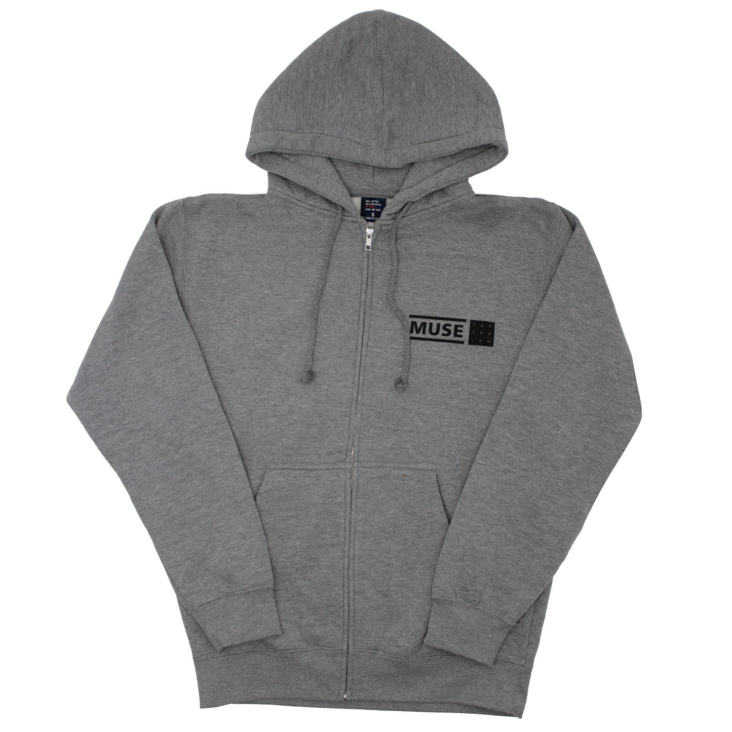 Unsustainable Zippered Hooded Sweatshirt