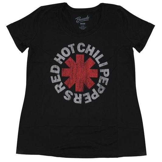 Vintage Distressed Asterisk Logo Junior Top