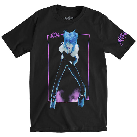 Purple Boxed Photo T-shirt