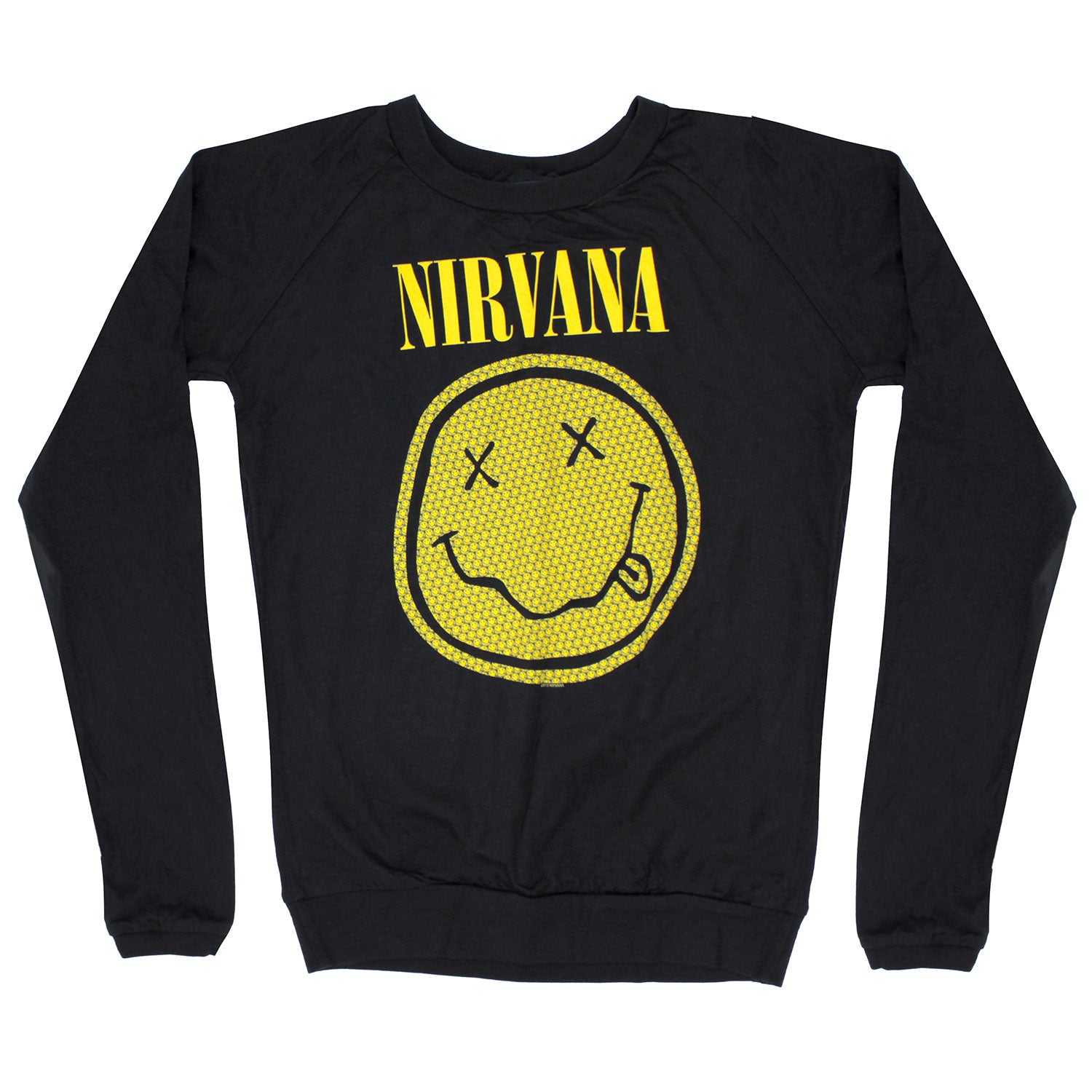 Nirvana Smiley Filled Smiley Longsleeve Junior Top