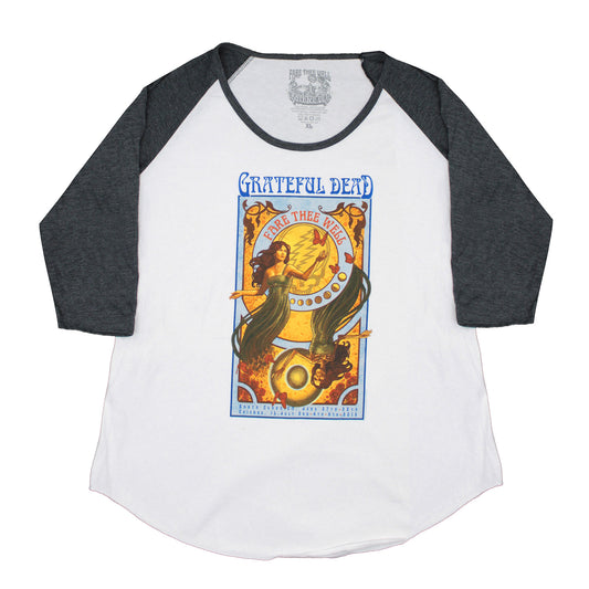 Fare Thee Well Santa Clara Raglan Junior Top