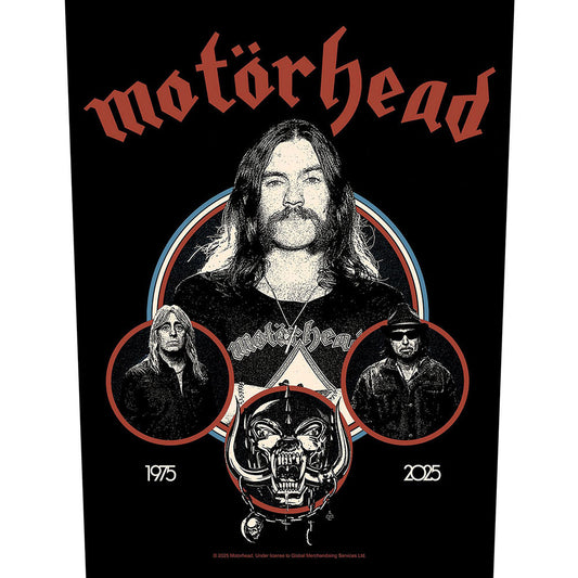 Motorhead Band Circle Back Patch