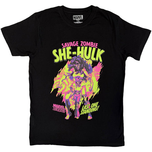 Savage Zombie She-hulk T-shirt