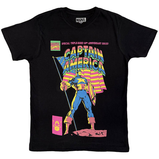 Captain America 50th Anniversary T-shirt