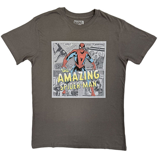 Amazing Spider-man Comic Background T-shirt