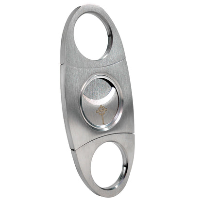 Stainless Steel Cigar Cutter (Rockabilia Exclusive) Refillable Lighter