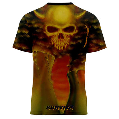 Nuclear Assault Survive All Over Sublimation T-shirt