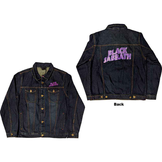 Wavy Logo Denim Jacket