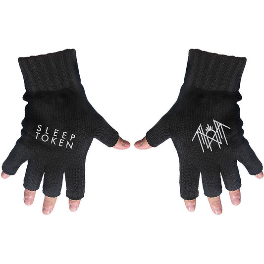 Logo & Sigil Knit Gloves