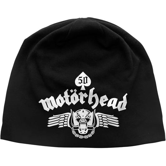 Skull Wing Jd Print Beanie