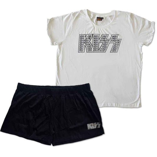KISS Logo Infill Loungewear Front