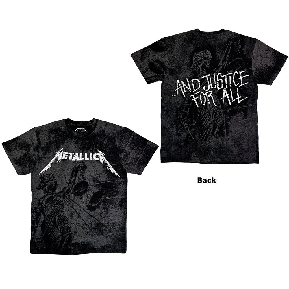 Metallica Justice Stone Wash T-shirt