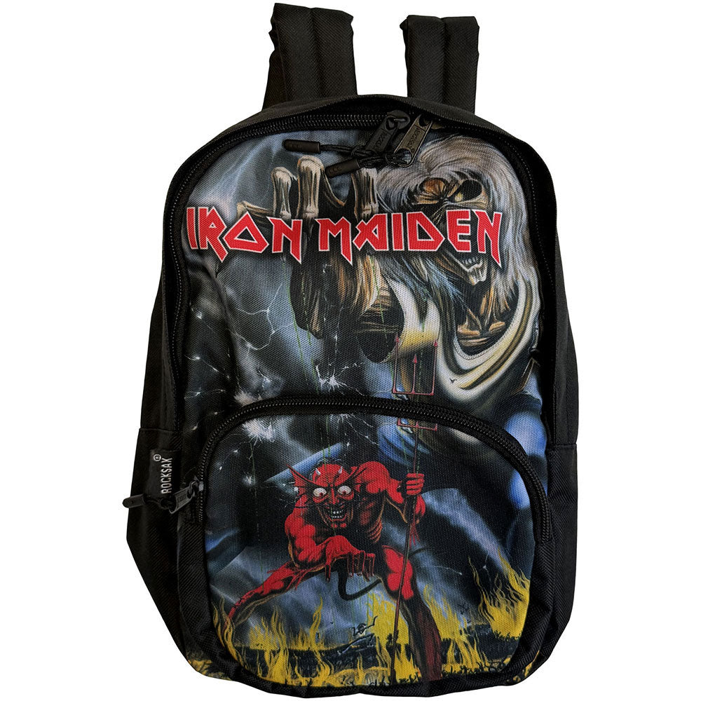 Iron Maiden Number Of The Beast Backpack Front