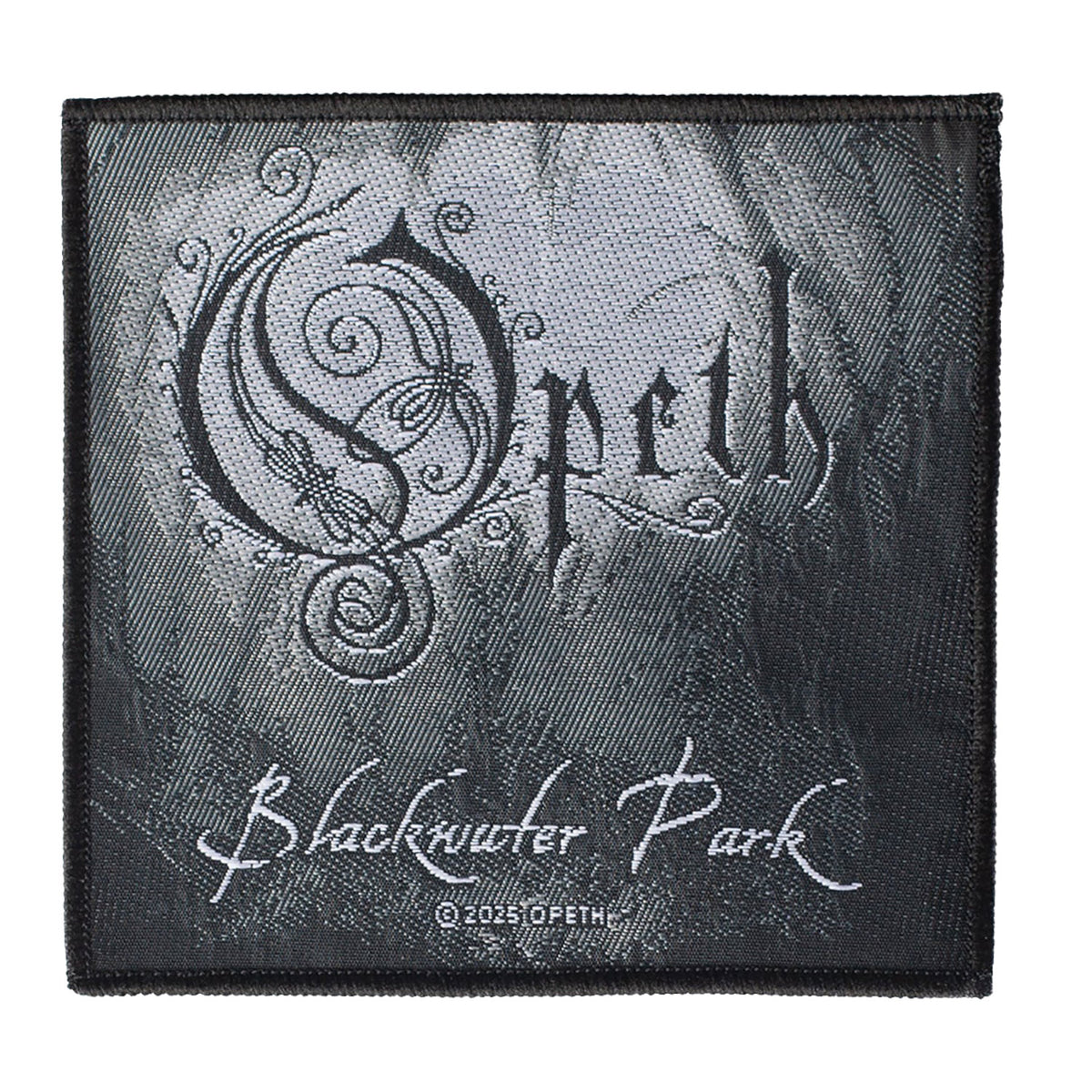 Opeth Blackwater Park Woven Patch Front